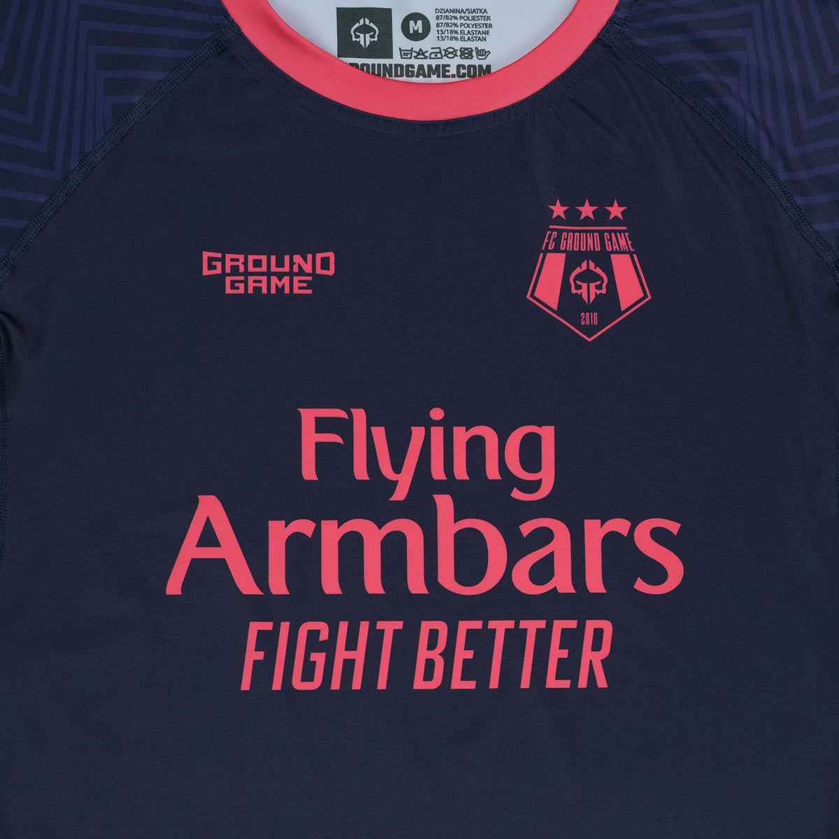 FC Armbar Rashguard kurzarm (Marineblau)