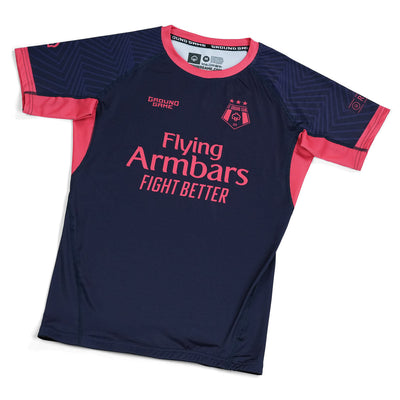FC Armbar Rashguard kurzarm (Marineblau)