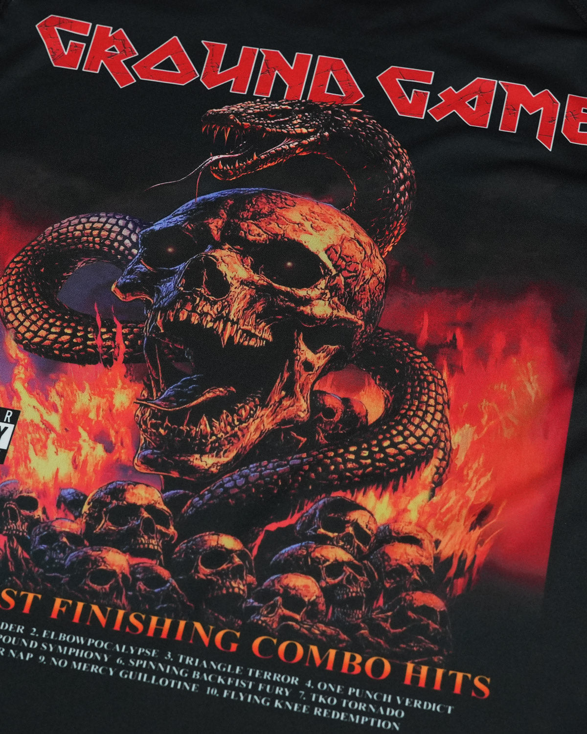 Rashguard Inferno kurzarm