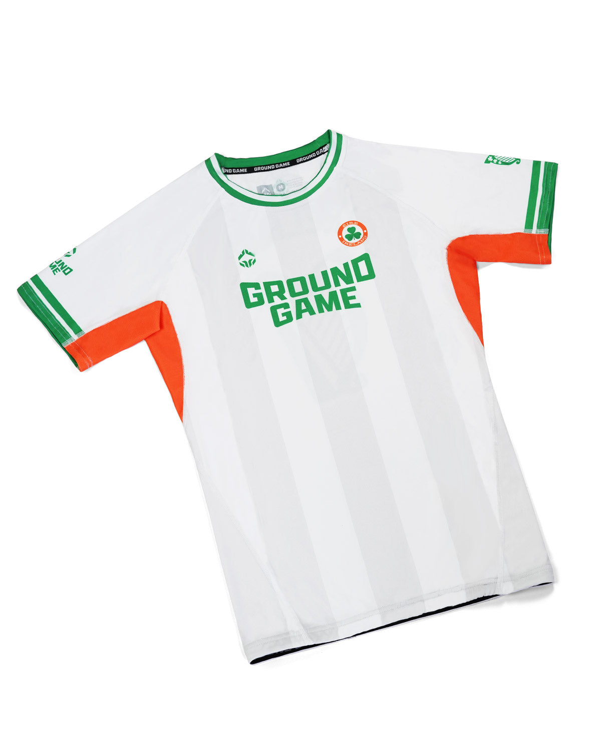 Rashguard Irland 2.0, kurzarm (weiß)