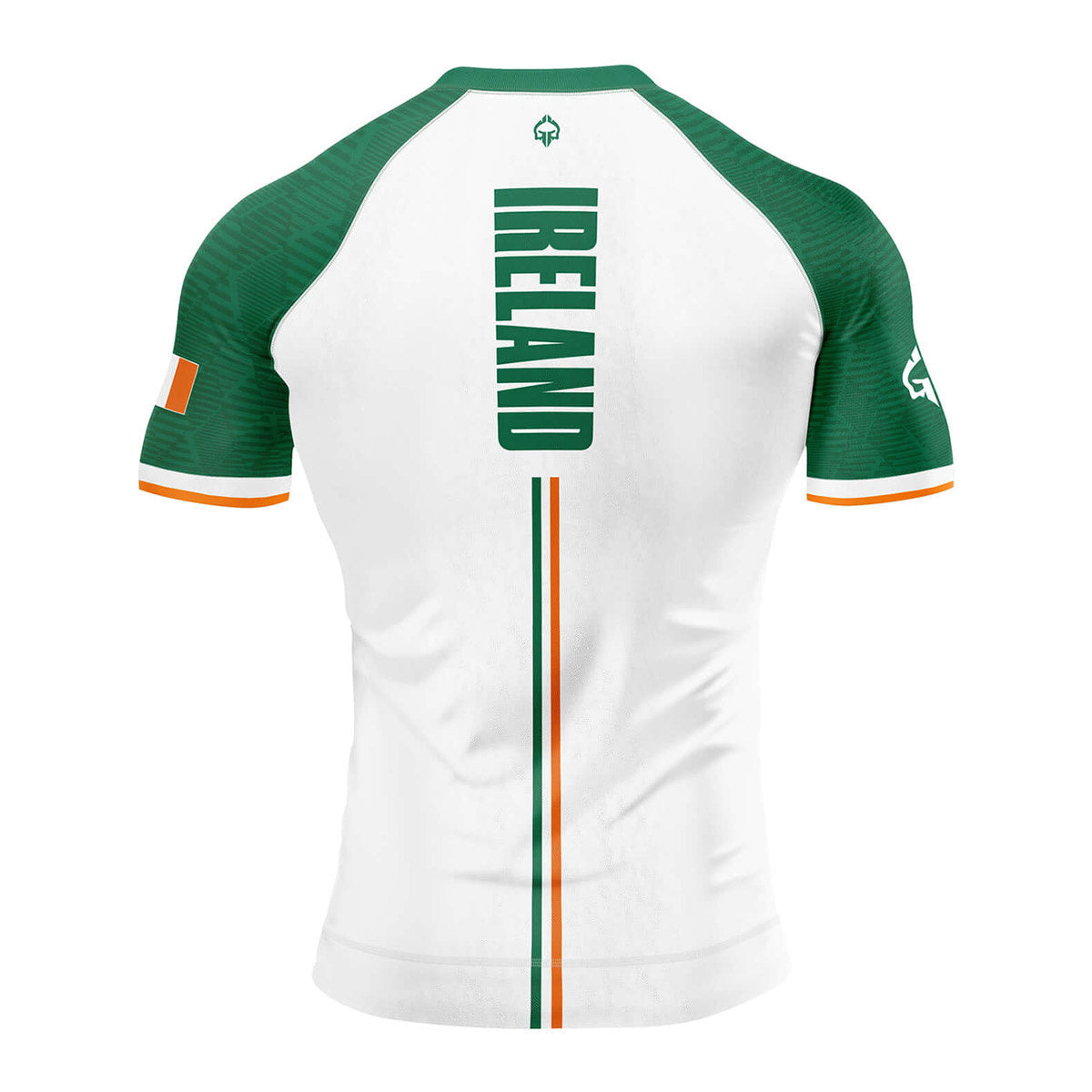 Irland Rashguard, kurzarm (Weiß)