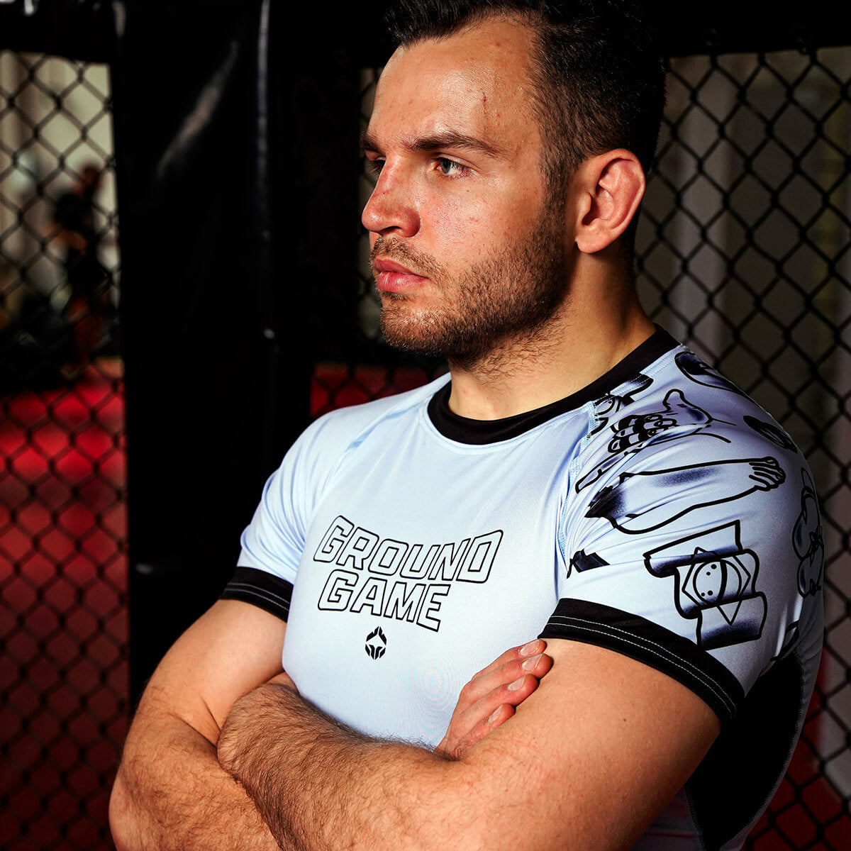 Rashguard Jiu-Jitsu is Calling x Noize kurzarm