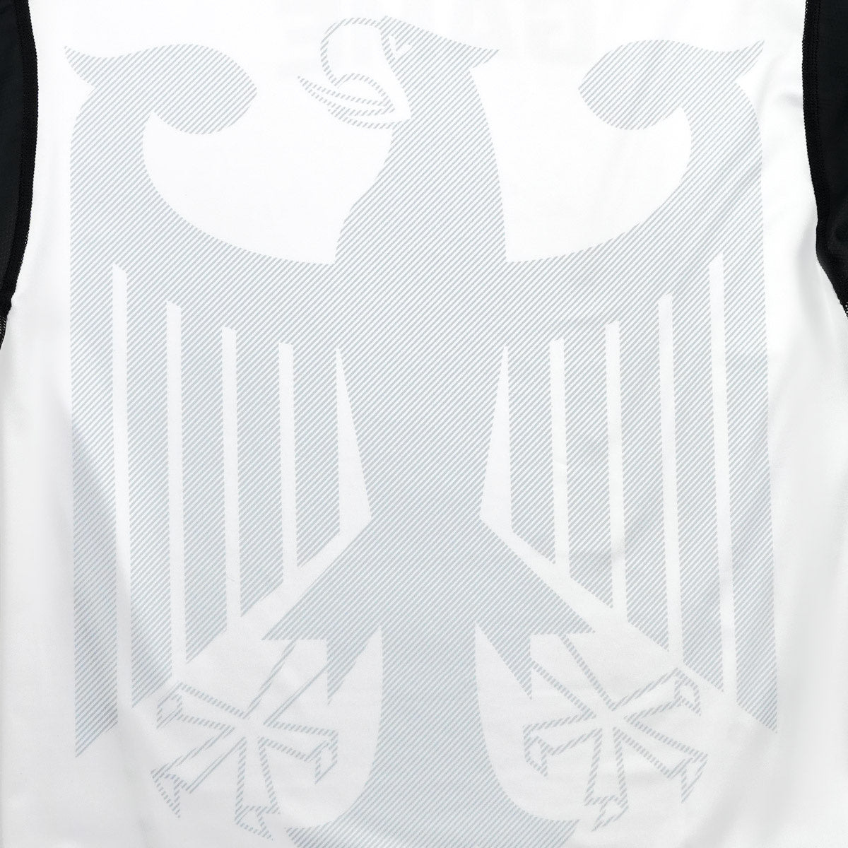Rashguard Deutschland, kurzarm (Weiß)