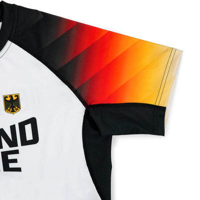 Rashguard Deutschland, kurzarm (Weiß)