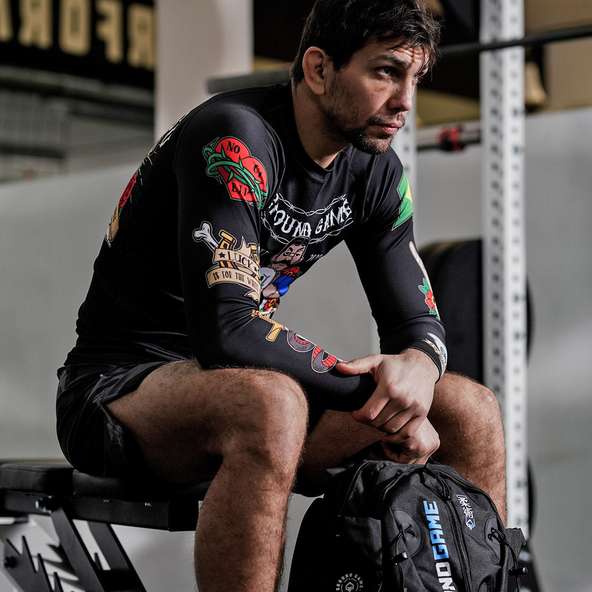 Rashguard Oldschool langarm