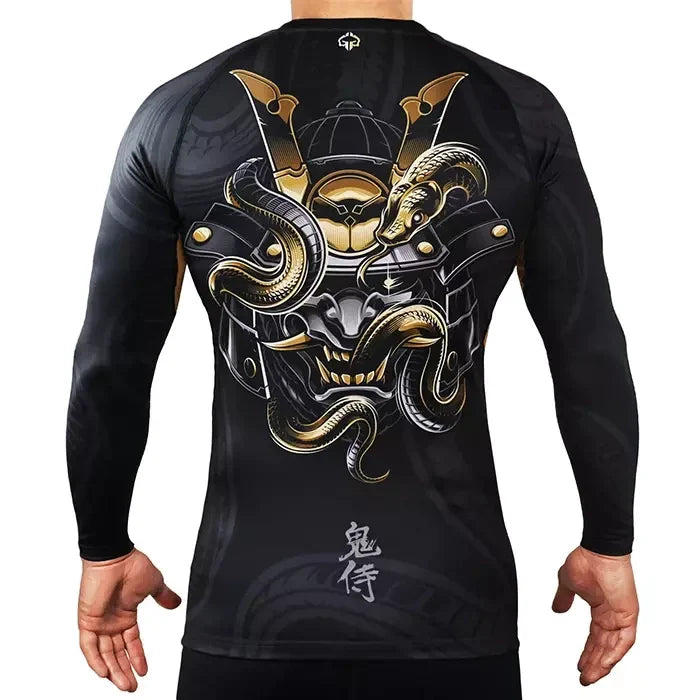 Rashguard Oni Samurai langarm