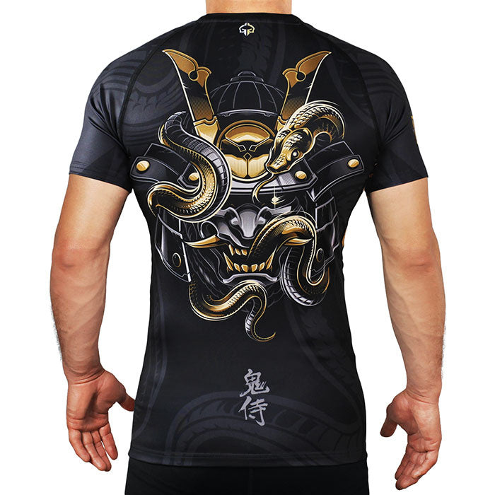 Rashguard Oni Samurai kurzarm
