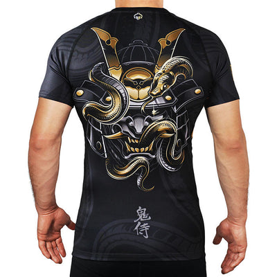 Rashguard Oni Samurai kurzarm