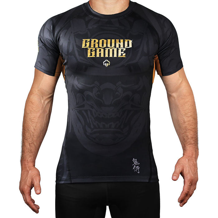 Rashguard Oni Samurai kurzarm