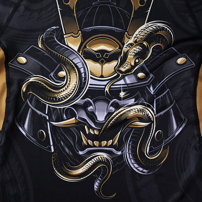 Rashguard Oni Samurai kurzarm