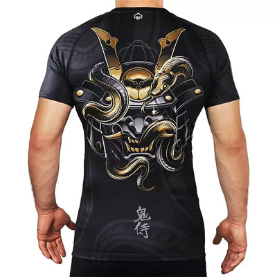Rashguard Oni Samurai kurzarm