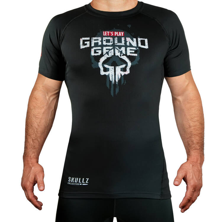 Rashguard Skullz kurzarm