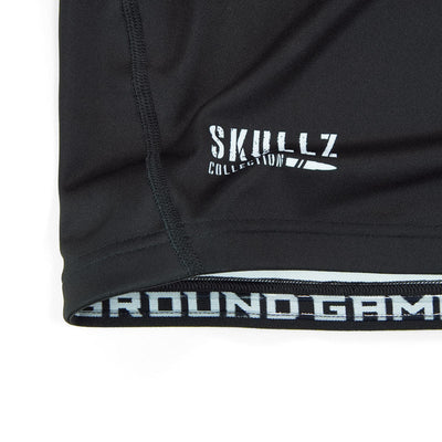 Rashguard Skullz kurzarm