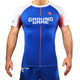Slowakei Rashguard kurzarm (Blau)