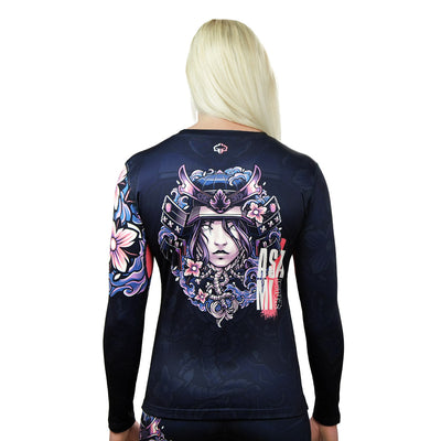 Damen-Rashguard Asami langarm