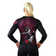 Damen-Rashguard Tsuru Warrior langarm
