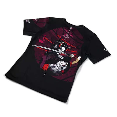 Damen-Rashguard Tsuru Warrior kurzarm