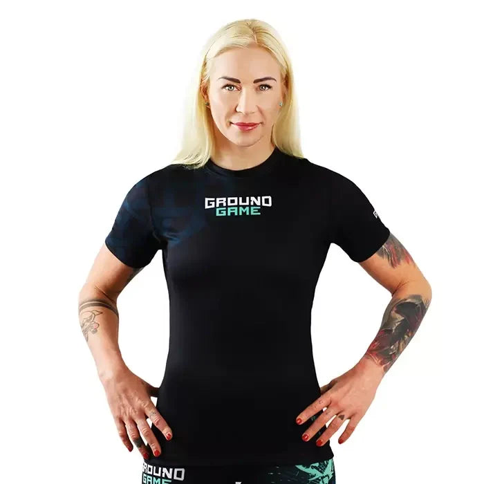 Damen-Rashguard Valkyria kurzarm