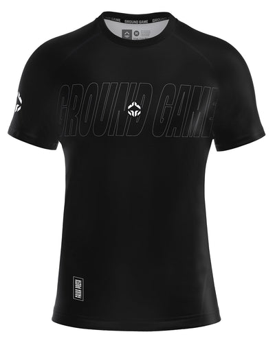 IBJJF-Rashguard 2.0 für BJJ (Schwarz)