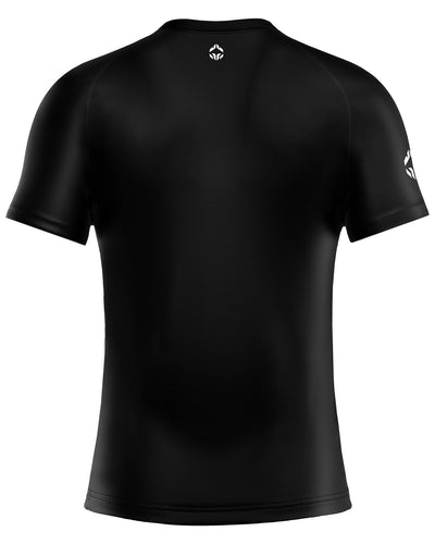IBJJF-Rashguard 2.0 für BJJ (Schwarz)