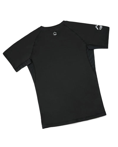 IBJJF-Rashguard 2.0 für BJJ (Schwarz)