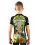 Kinder-Rashguard Brasil kurzarm