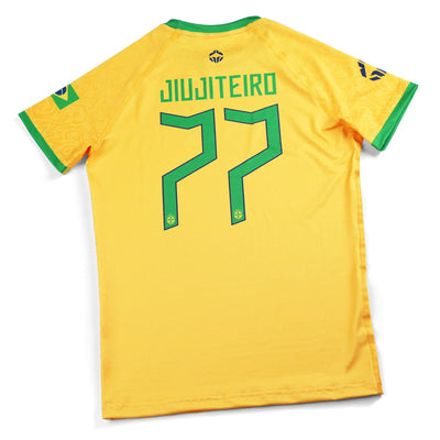 Kinder-Rashguard Brazil Football kurzarm