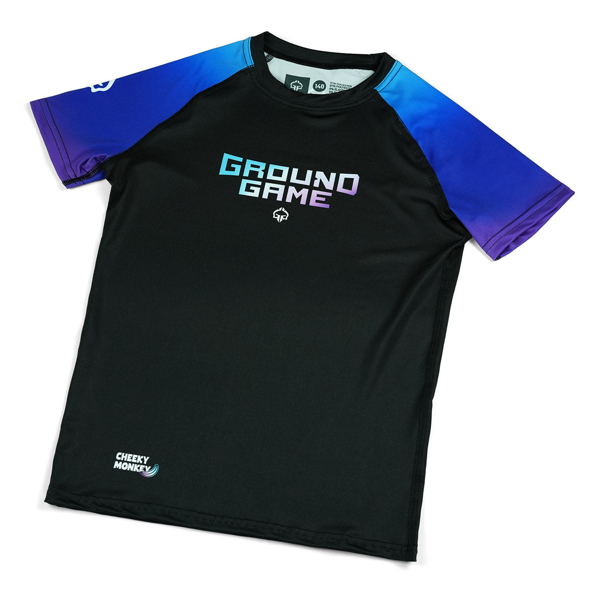 Kinder-Rashguard Cheeky Monkey kurzarm
