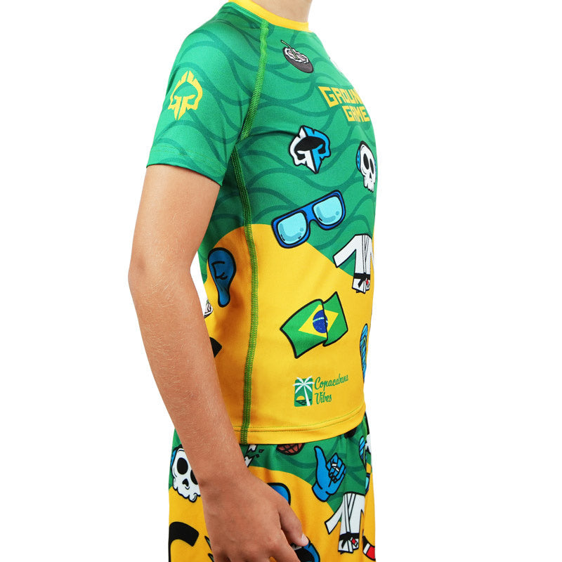 Kinder-Rashguard Copacabana kurzarm