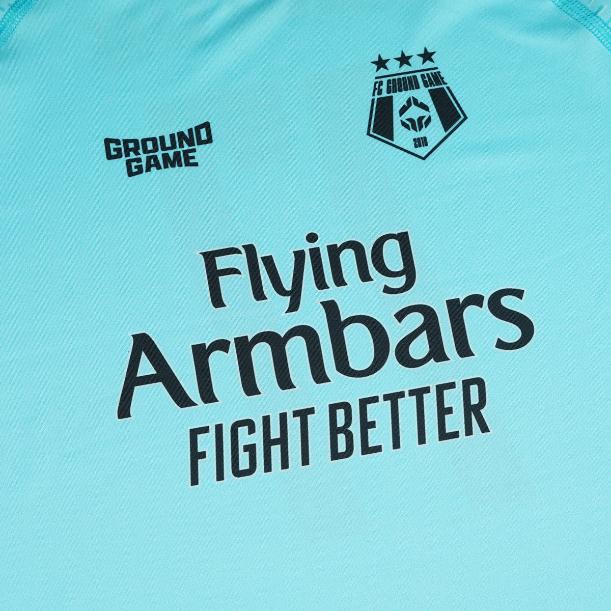 Kinder-Rashguard FC Armbar kurzarm (Mint)