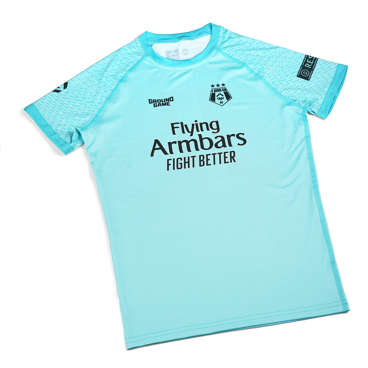 Kinder-Rashguard FC Armbar kurzarm (Mint)