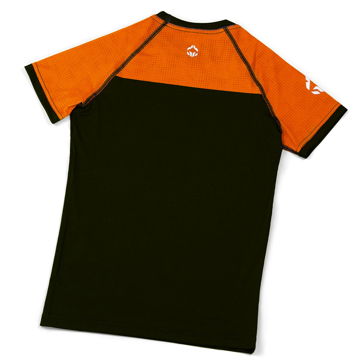 Kinder-Rashguard IBJJF kurzarm (Orange)