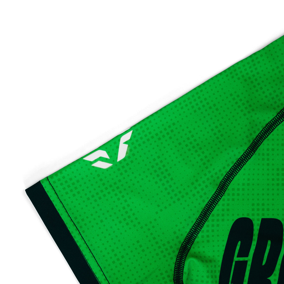 Kinder-Rashguard IBJJF kurzarm (Grün)
