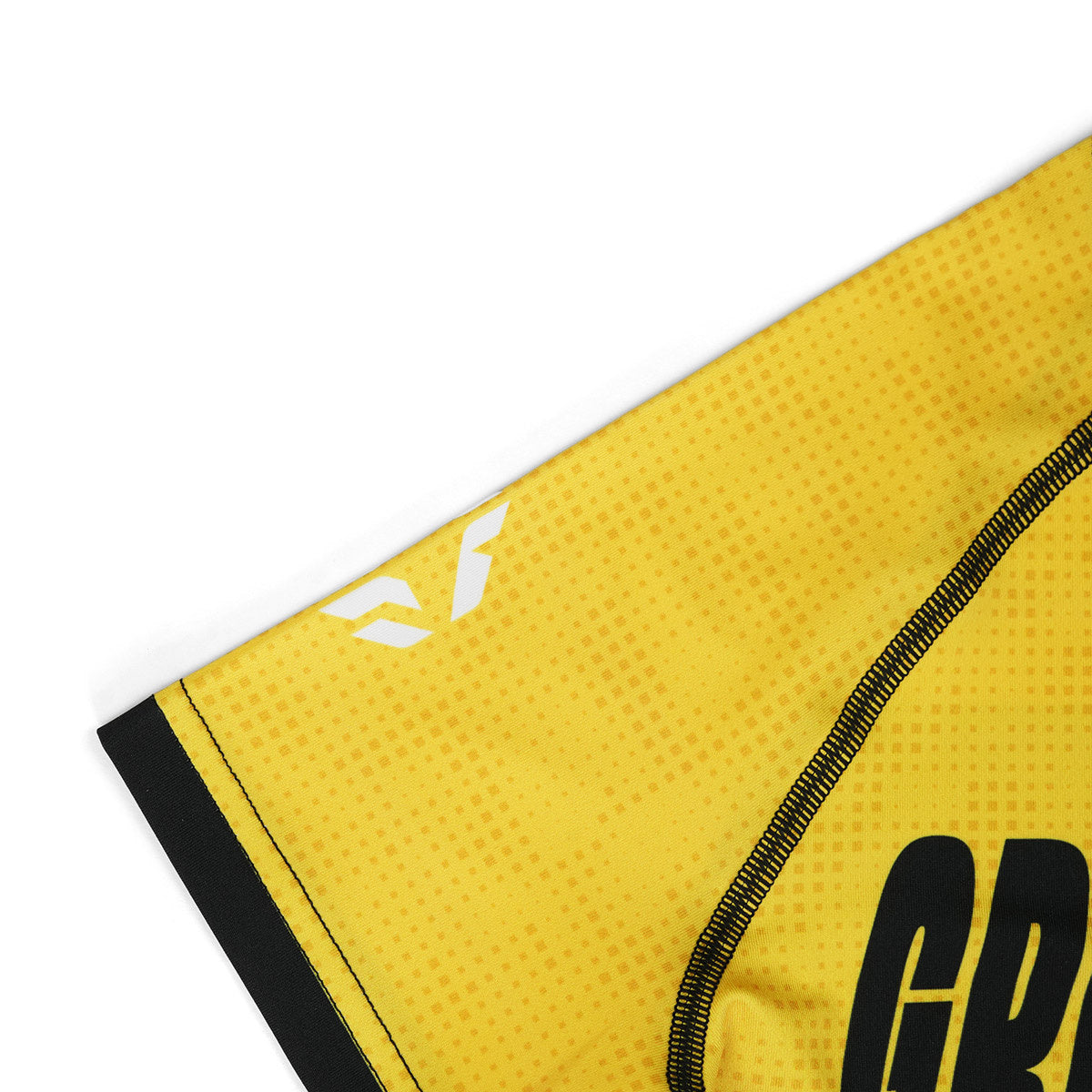 Kinder-Rashguard IBJJF kurzarm (Gelb)