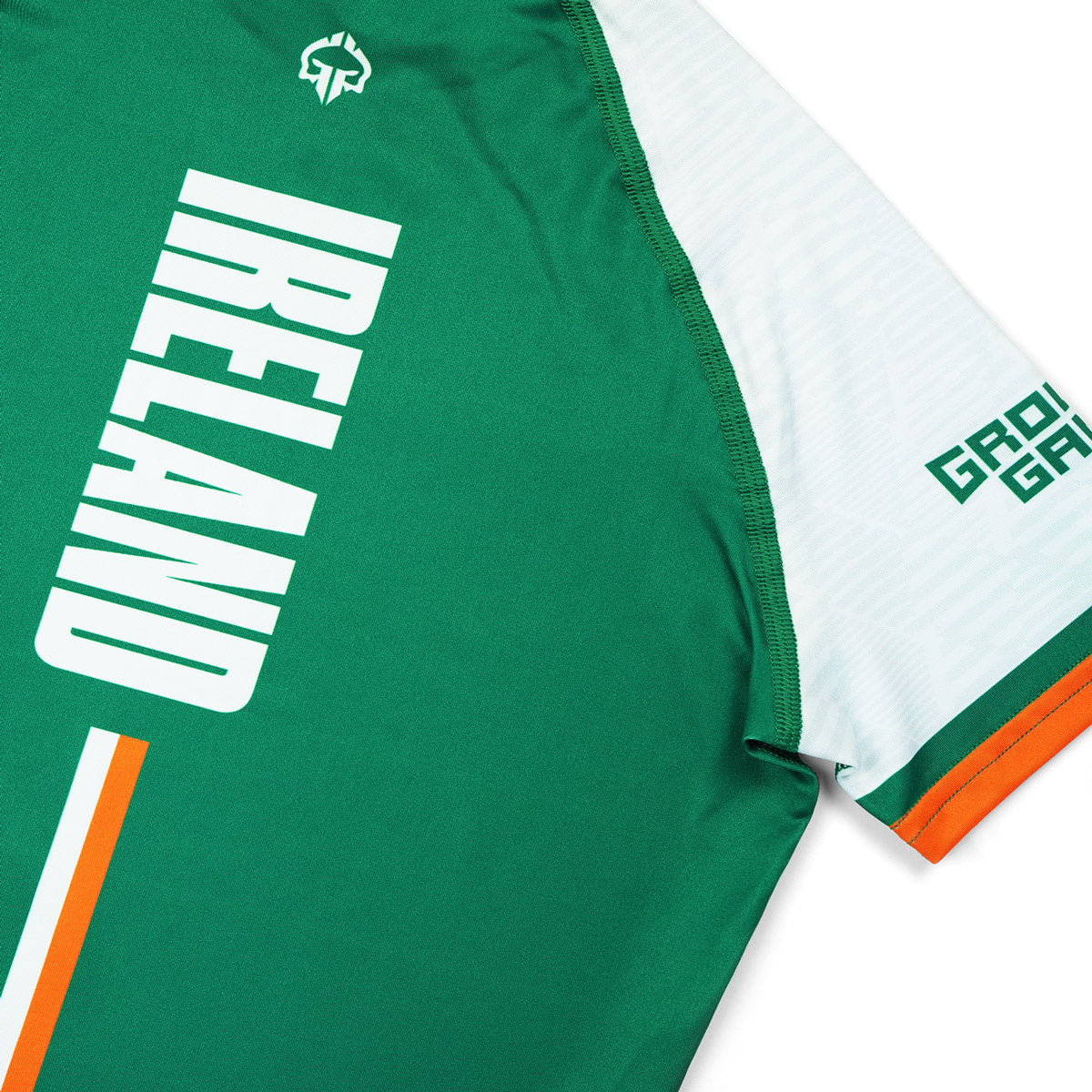 Kinder-Rashguard Irland kurzarm (Grün)