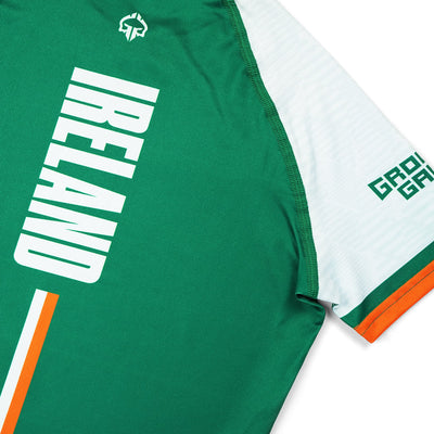 Kinder-Rashguard Irland kurzarm (Grün)