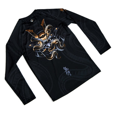Kinder-Rashguard Oni Samurai langarm