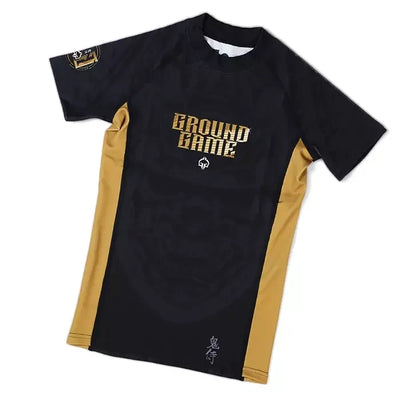 Kinder-Rashguard Oni Samurai kurzarm