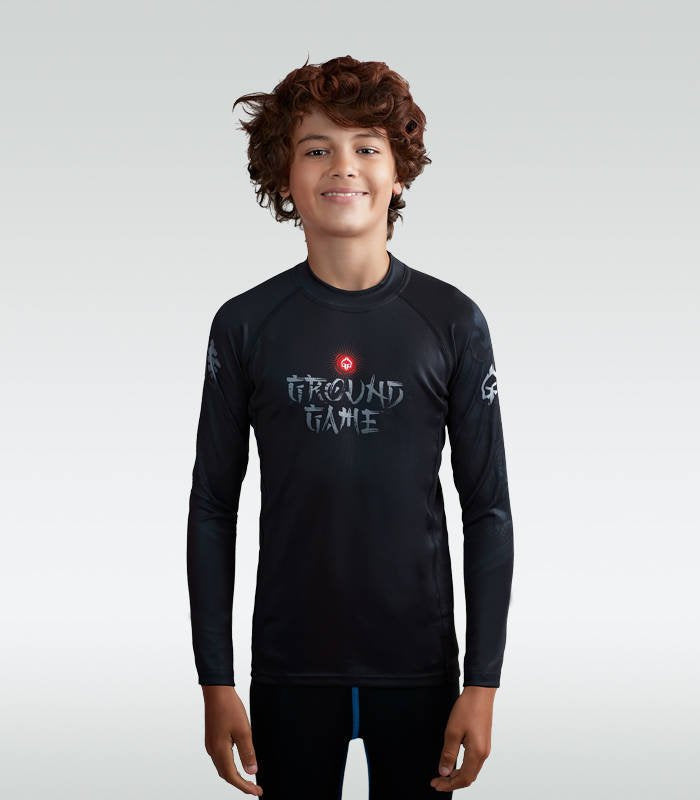 Kinder-Rashguard Samurai 2.0 langarm