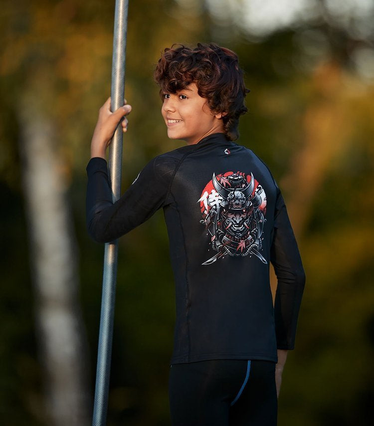 Kinder-Rashguard Samurai 2.0 langarm