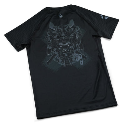 Kinder-Rashguard Samurai Shadow kurzarm