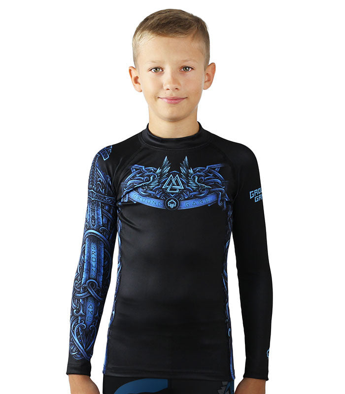  Kinder-Rashguard Viking langarm