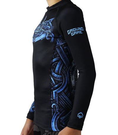  Kinder-Rashguard Viking langarm