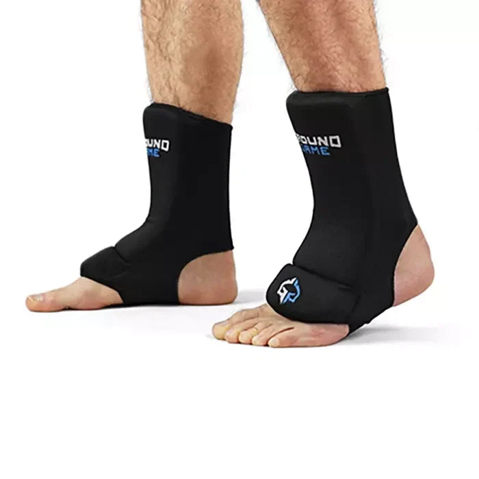Knöchelbandage mit Schutz Classic (Schwarz)