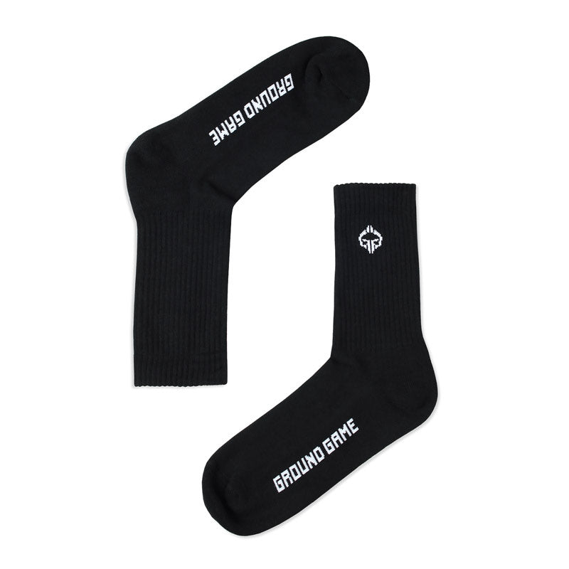Minimal-Socken (schwarz)