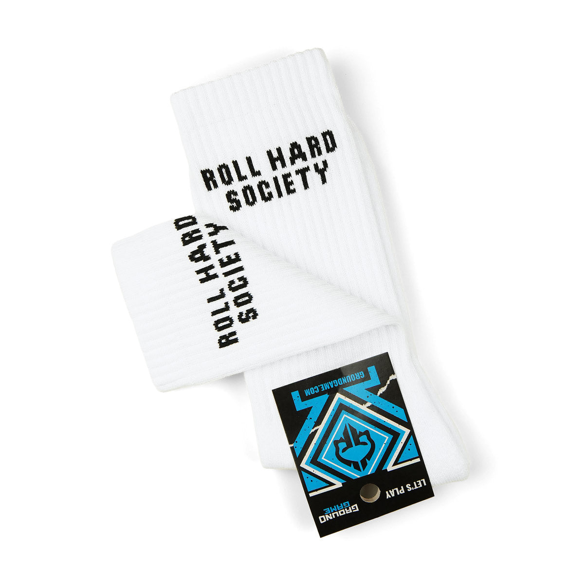 Socken Roll Hard Society (Weiß)