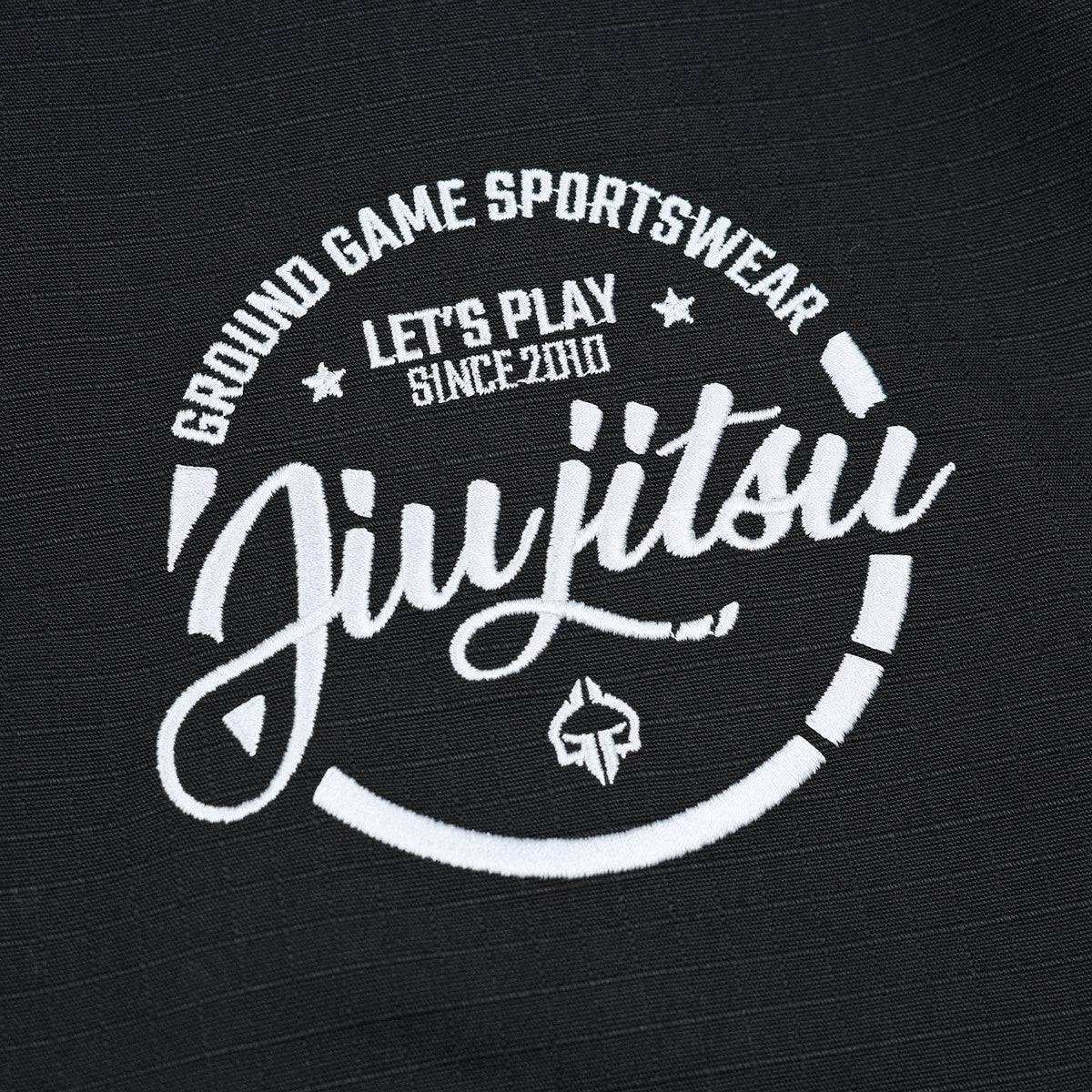 MMA-Shorts Jiu Jitsu aus Ripstop (Schwarz)