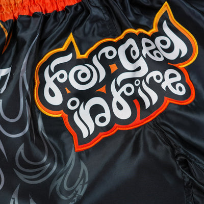 Muay-Thai-Shorts Flames