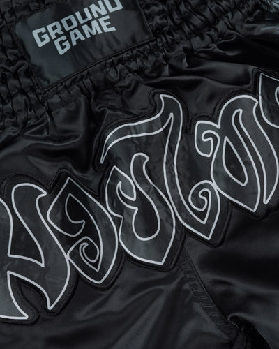 Muay-Thai-Shorts Samurai Shadow