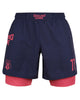2-in-1-Trainingsshorts FC Armbar (Marineblau)